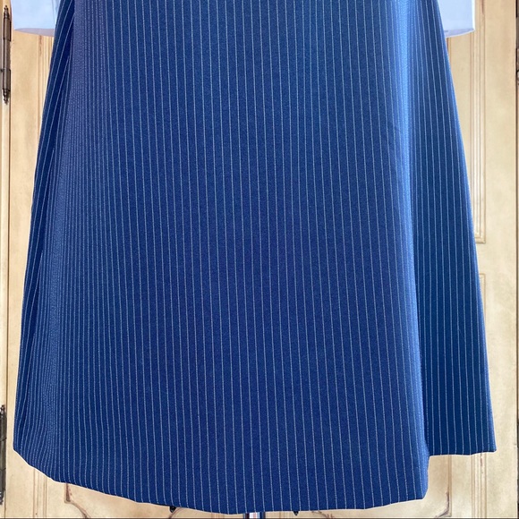 Vintage 70’s/80’s Alex Colman Pinstripe Wrap Skirt - Picture 10 of 14